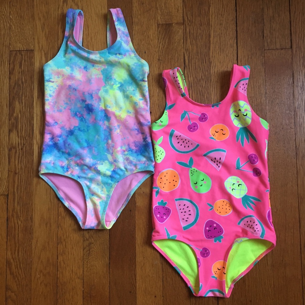 2 EUC Swimsuits Size 5/6